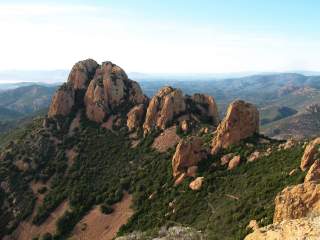 esterel massif